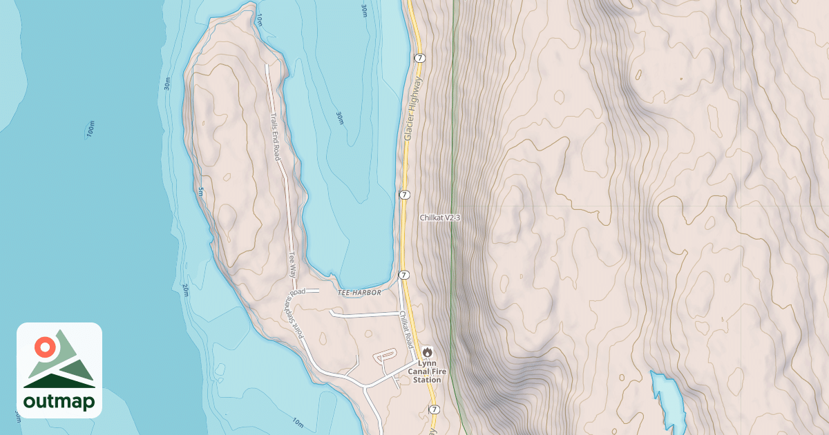 Map of Chilkat