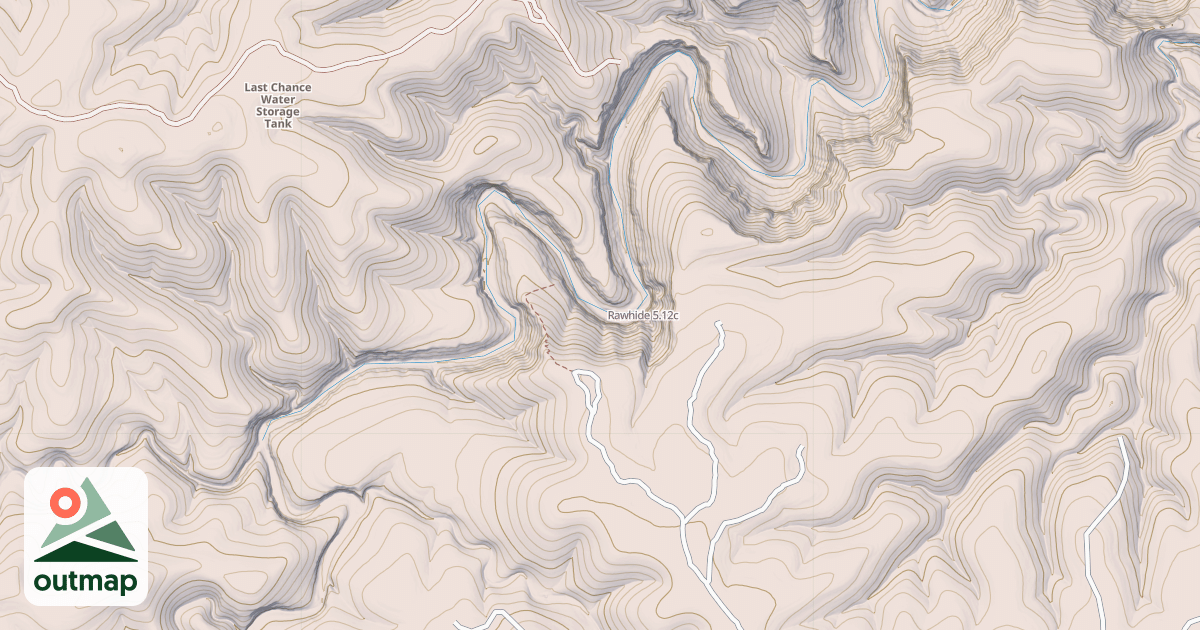 Map of Rawhide