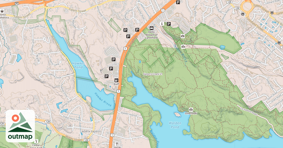Map of Karen's Crack