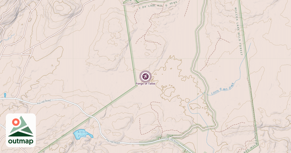 Map of Forge of Talos