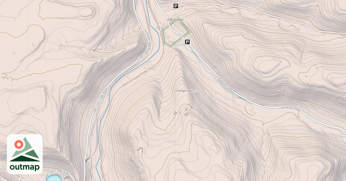 Map of Orange peel
