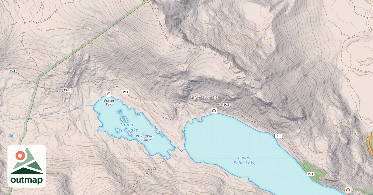 Map of California Love