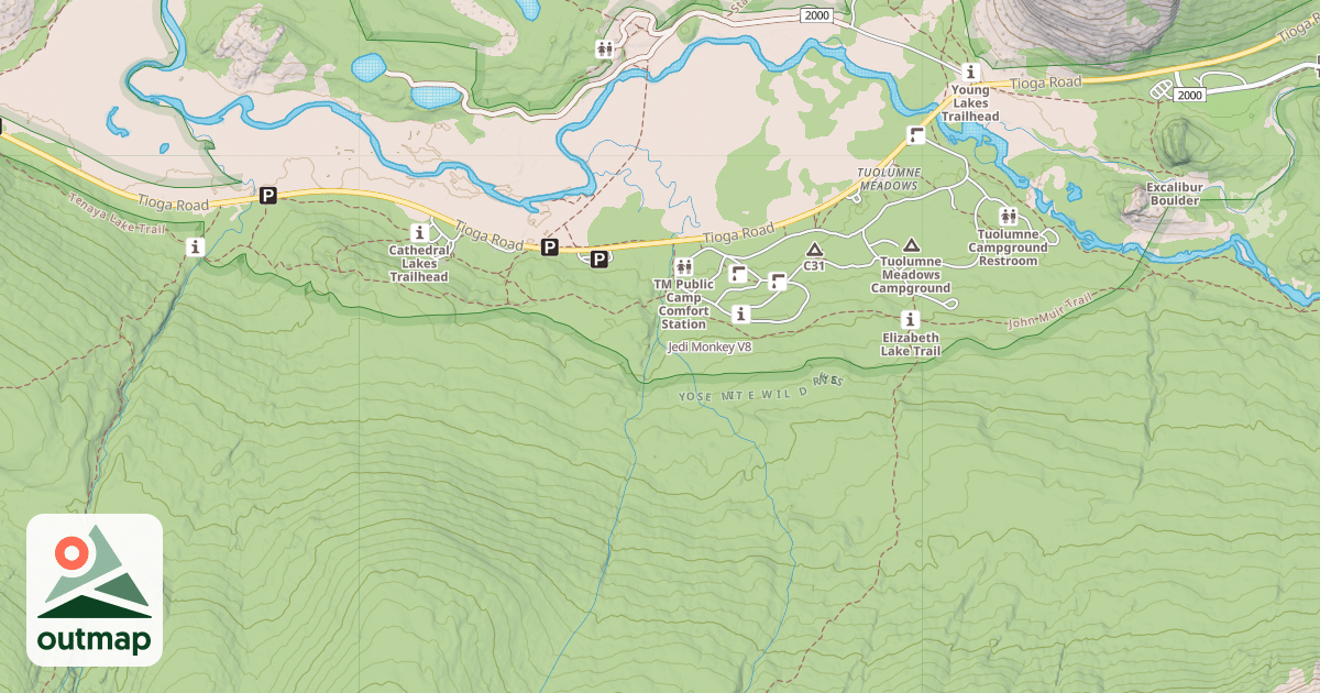 Map of Jedi Monkey