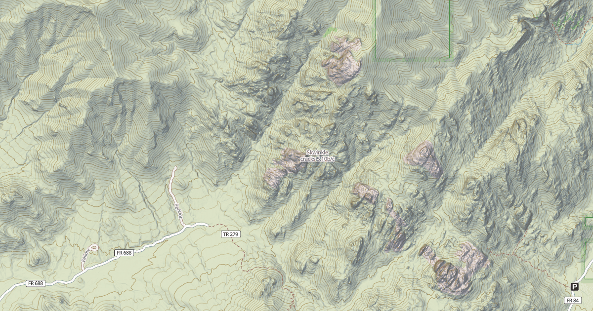 Map preview of Skwinkle cracks