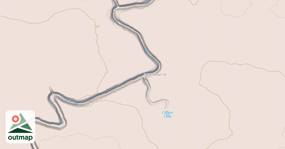 Map of Jupiter Rising