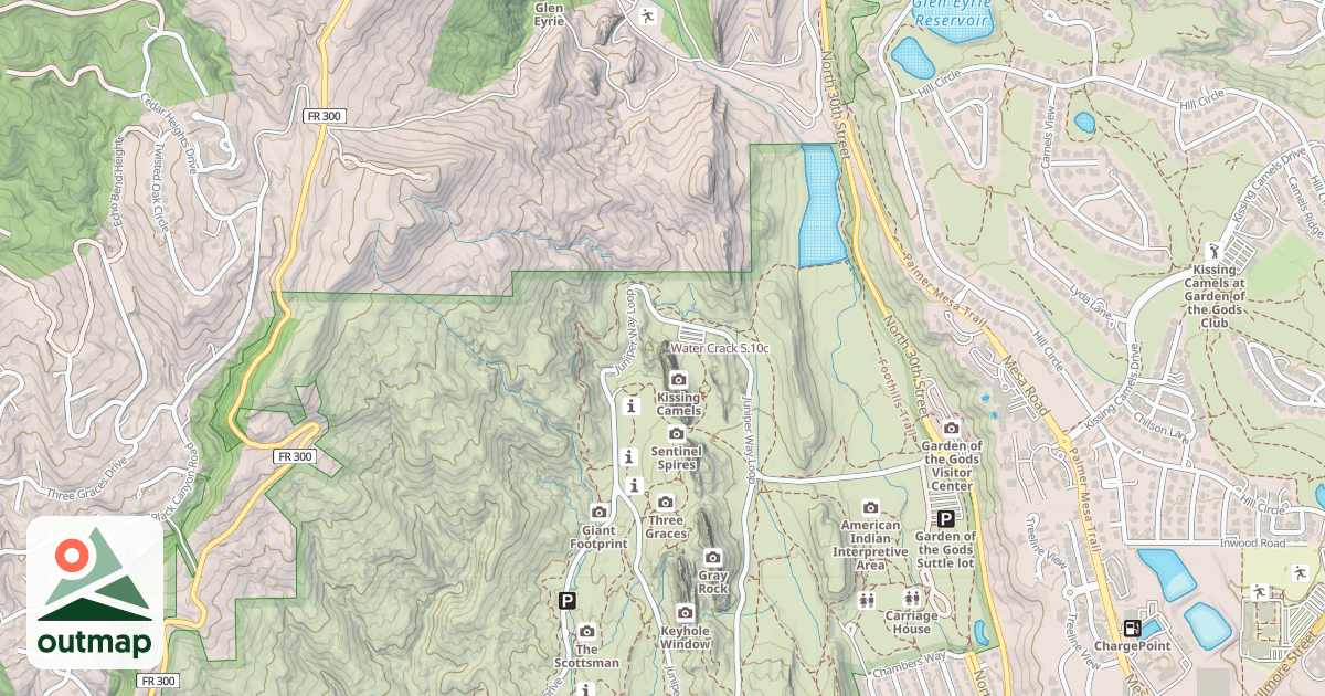 Map of Water Crack