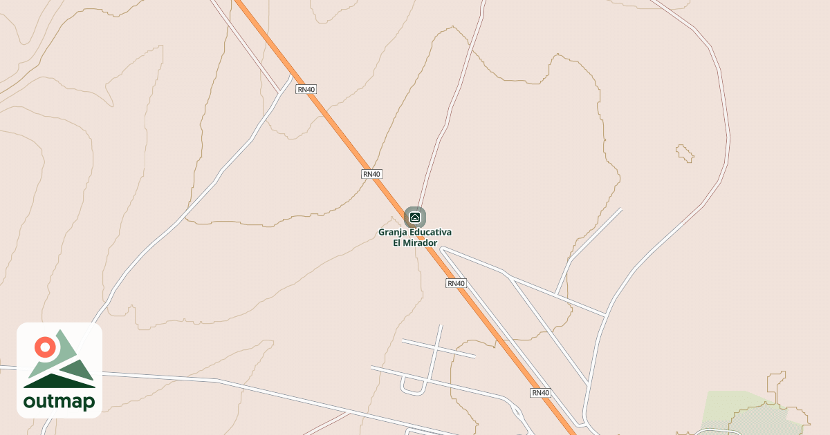 Map of Granja Educativa El Mirador