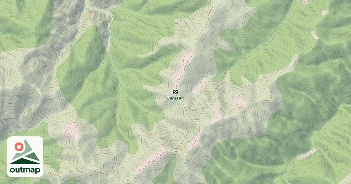 Map of Burn Hut