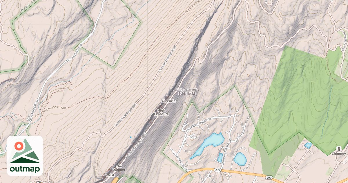 Map of Lady's Lament-Boldville