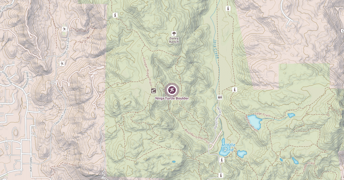 Map preview of Ninja Turtle Boulder