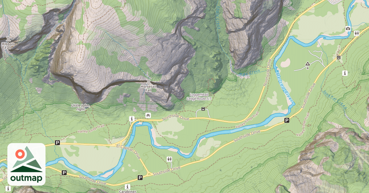 Map of Loggerhead Ledge Route