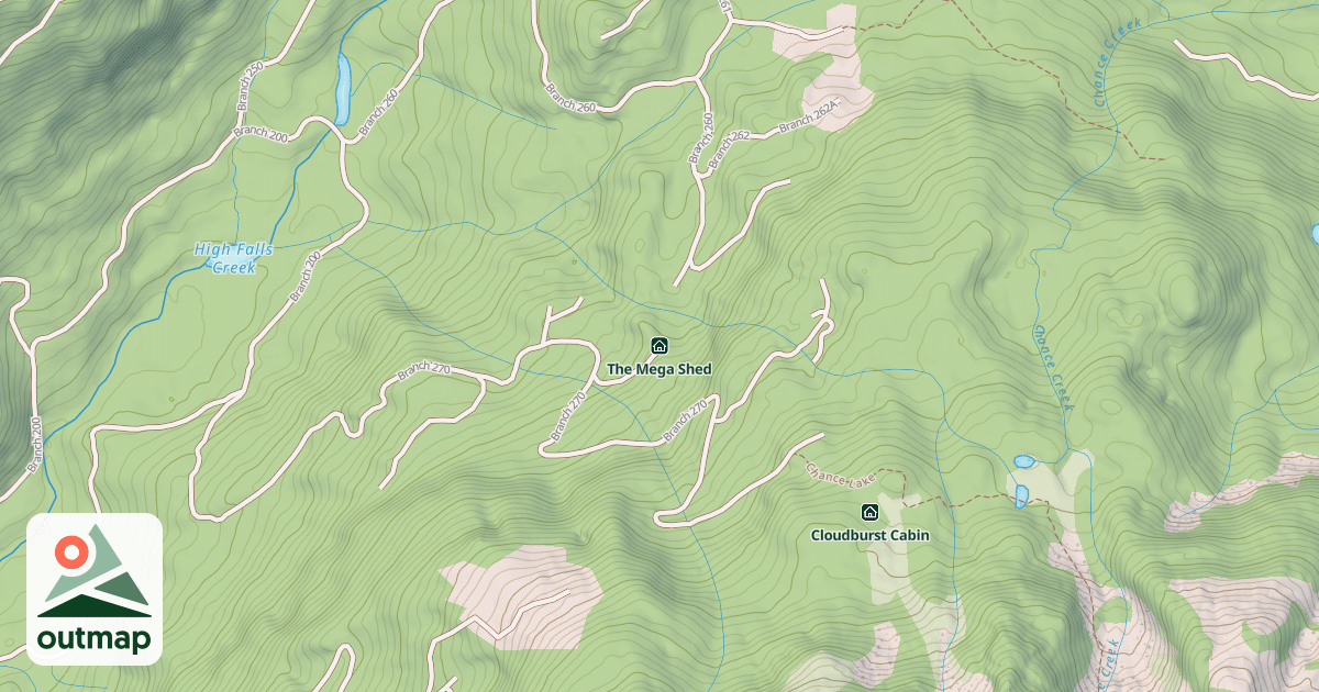 Map of The Mega Shed