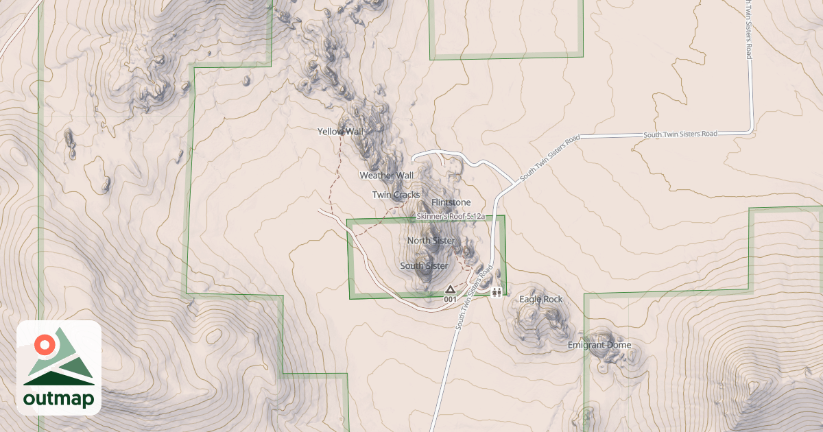 Map of Skinner's Roof