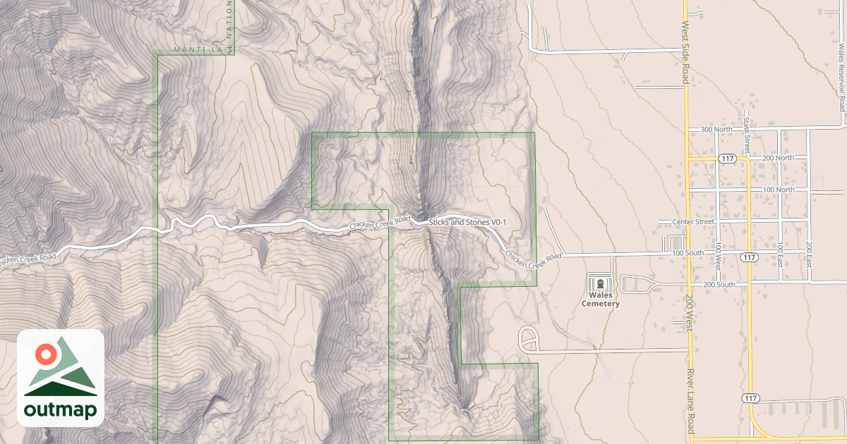 Map of Sticks and Stones