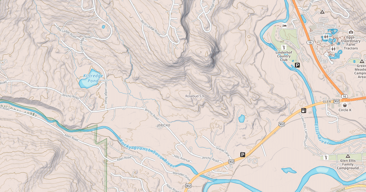 Map preview of Rosebud
