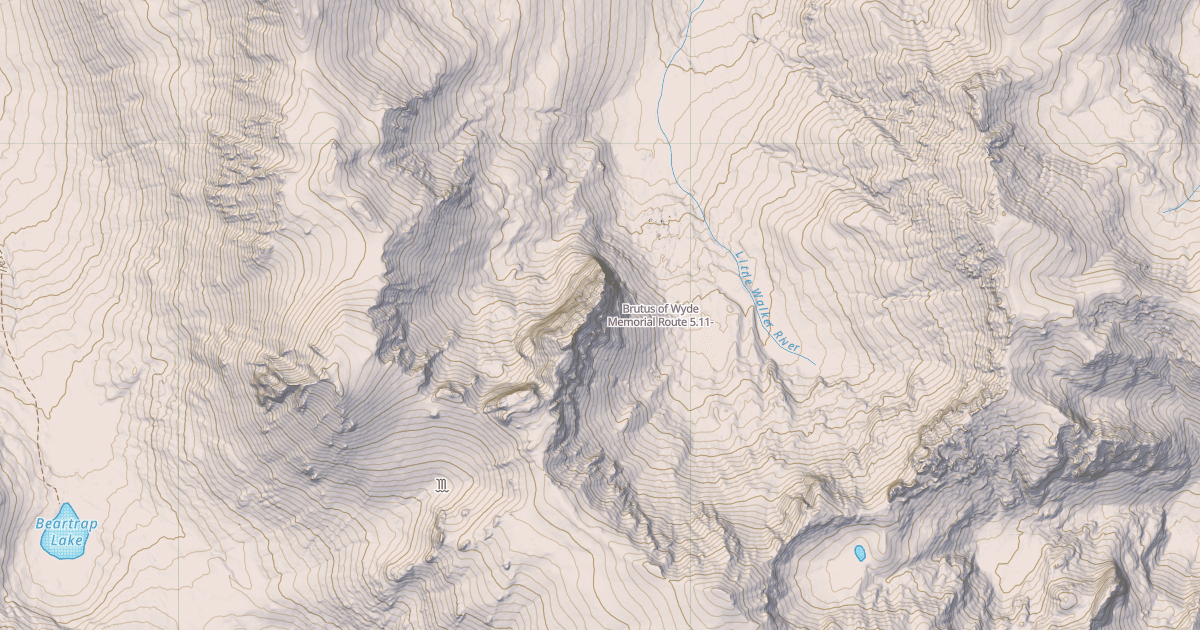 Map preview of Brutus of Wyde Memorial Route