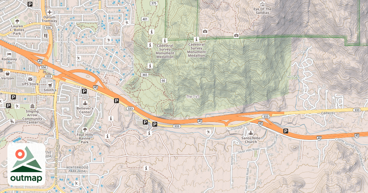 Map of The 7