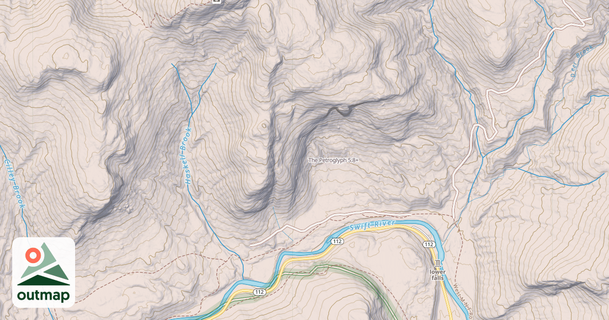 Map of The Petroglyph