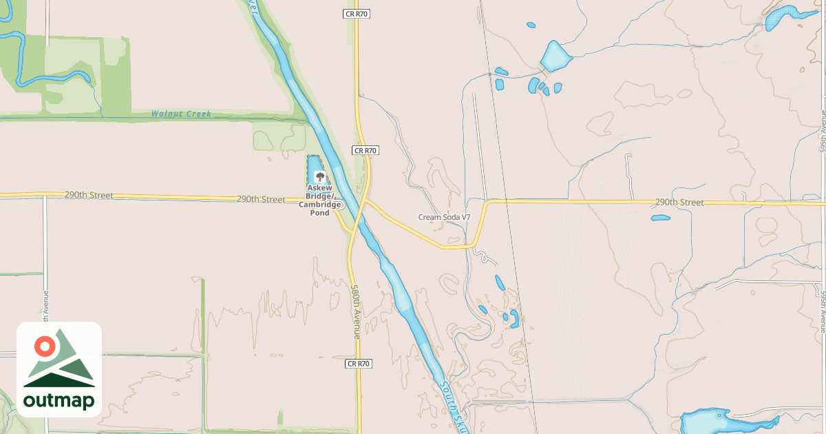 Map of Cream Soda