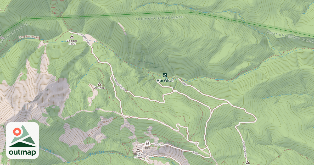 Map of Montezuma