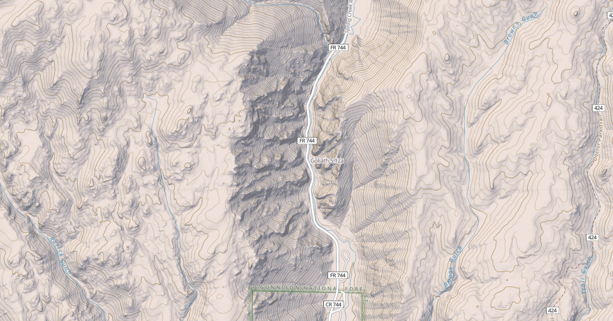 Map preview of Goliath