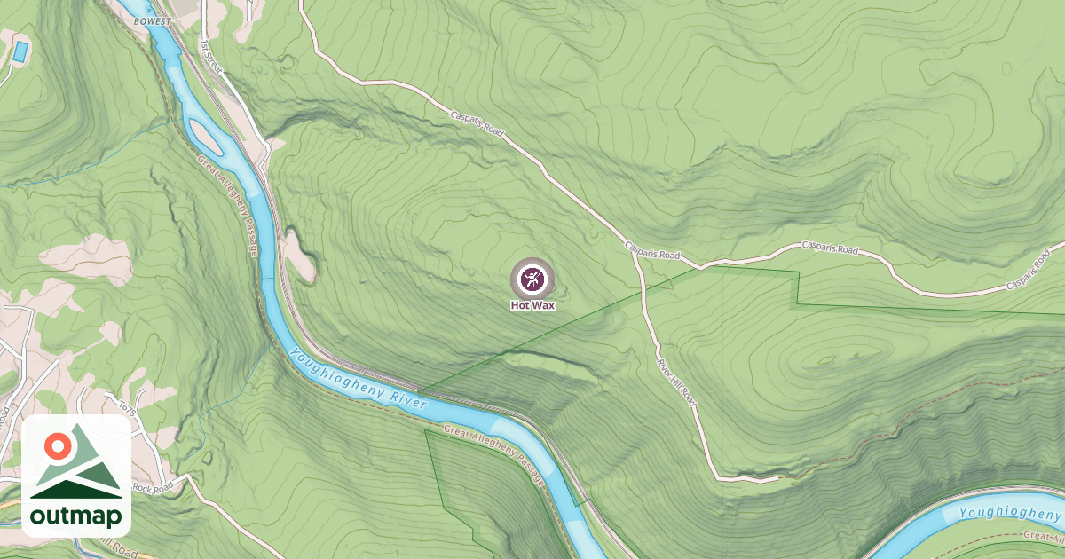 Map of Hot Wax