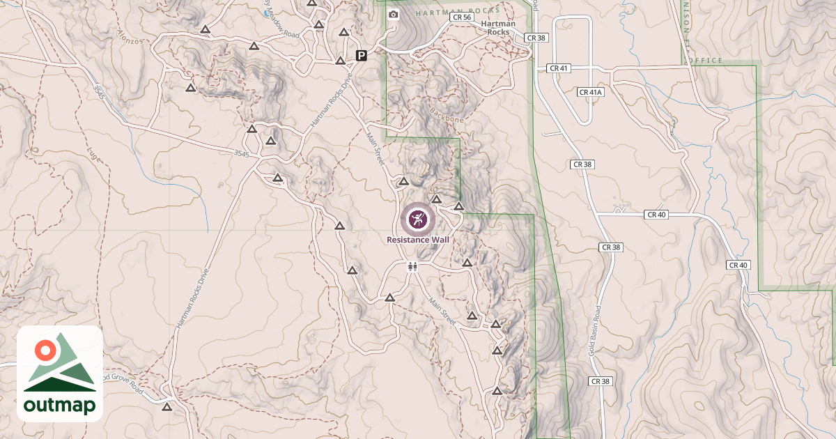 Map of Resistance Wall
