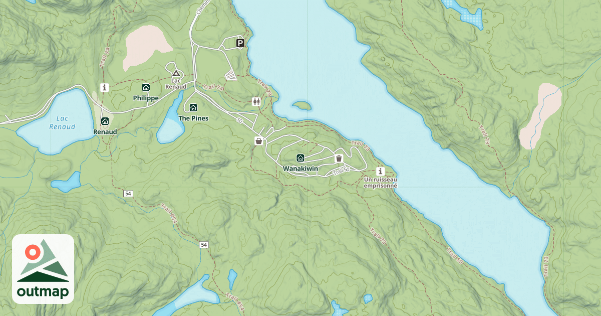 Map of Wanakiwin