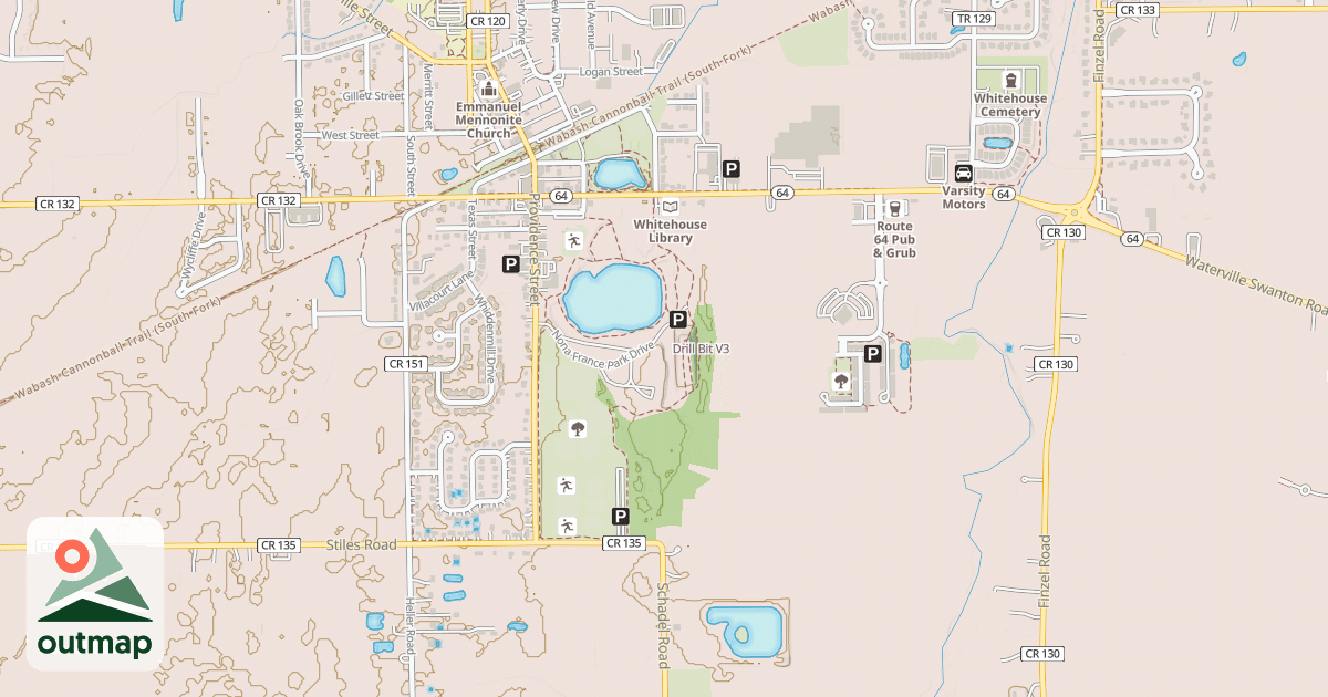 Map of Drill Bit