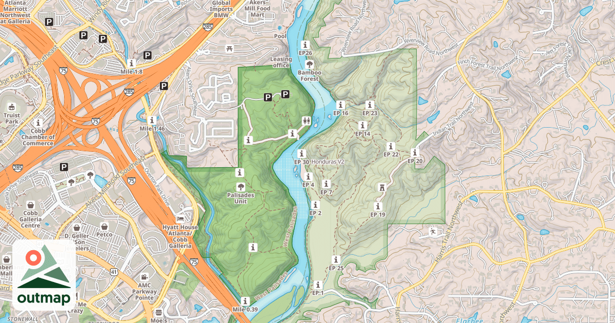 Map of Honduras