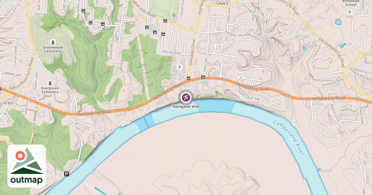 Map of Navigator Wall