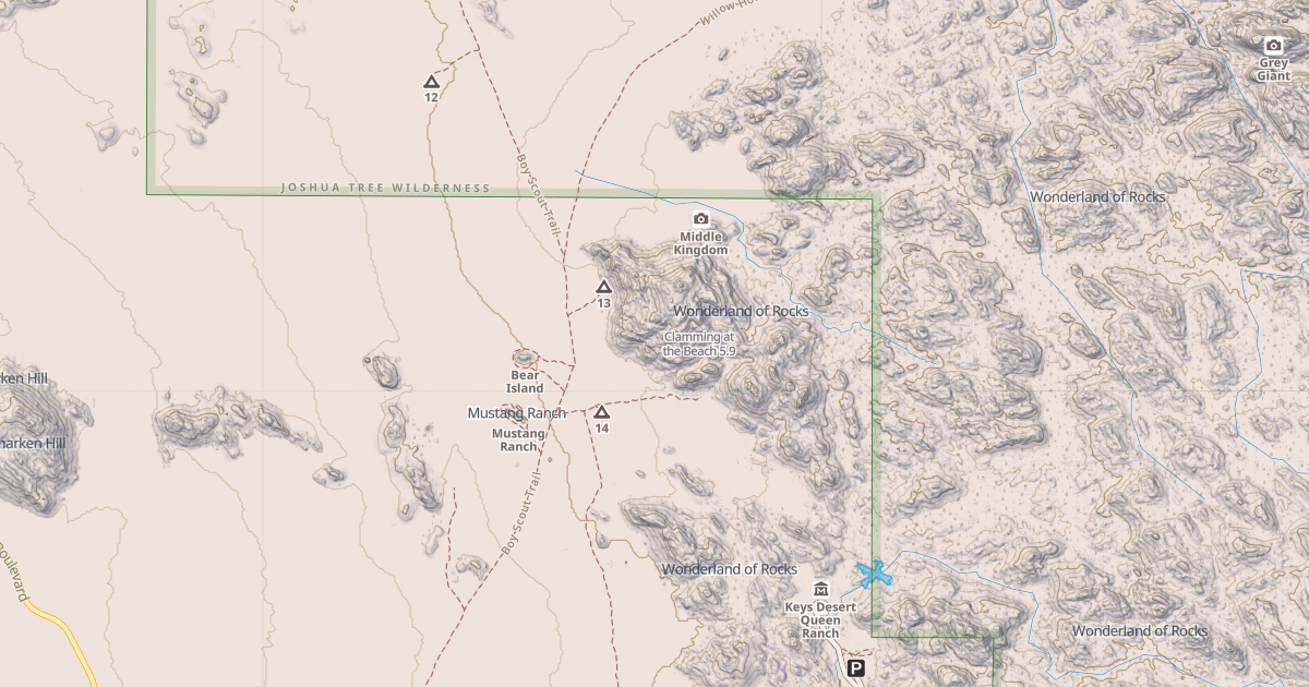 Map preview of Clamming at the Beach