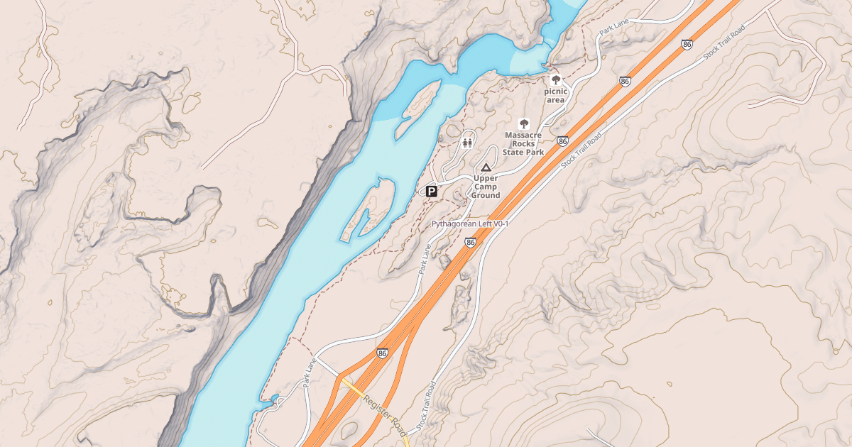 Map preview of Pythagorean Left