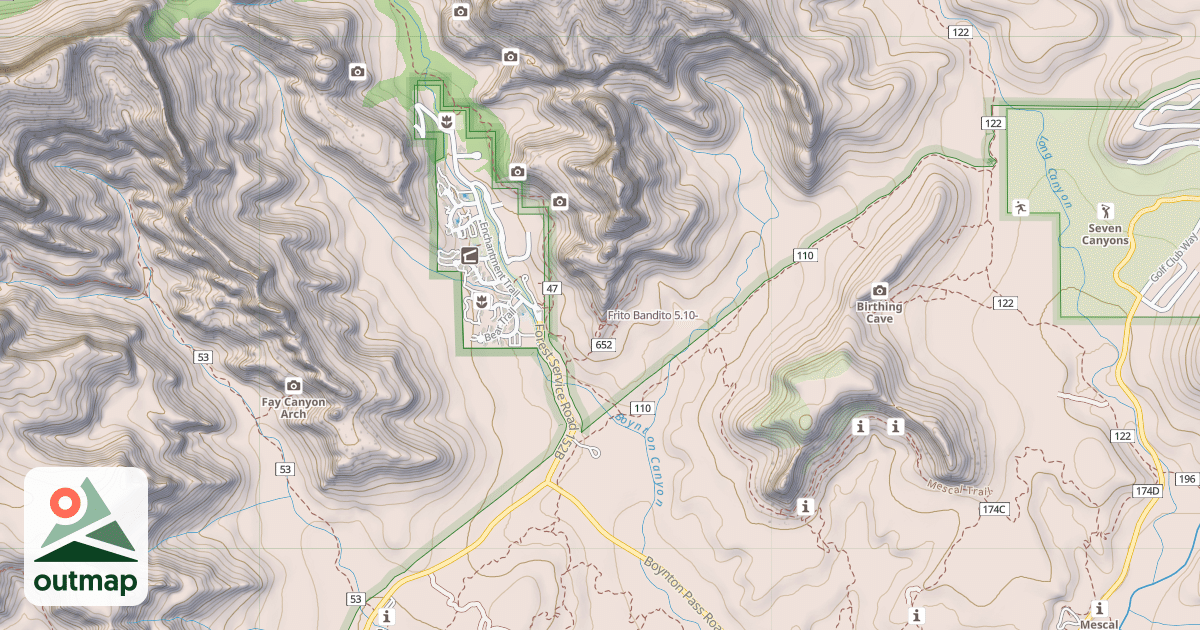 Map of Frito Bandito