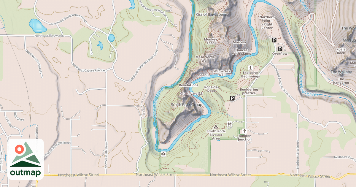 Map of Chalk Wave