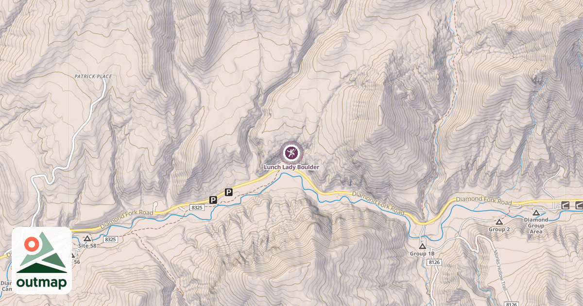 Map of Lunch Lady Boulder