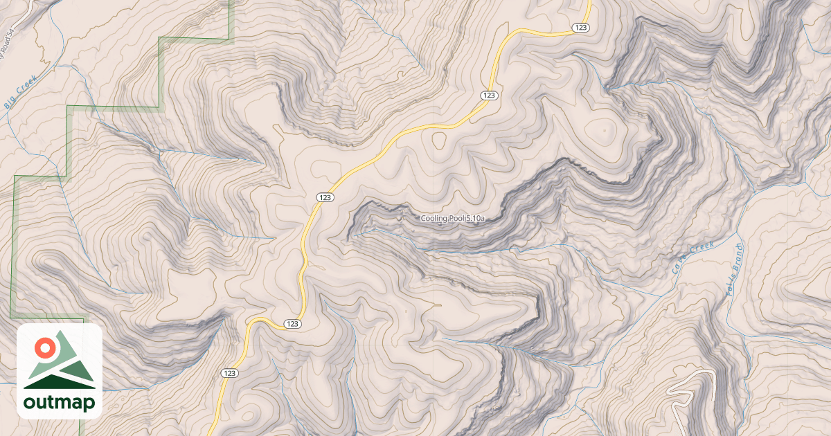 Map of Cooling Pool