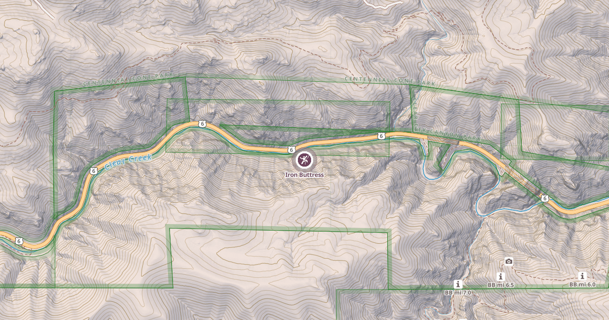 Map preview of Iron Buttress