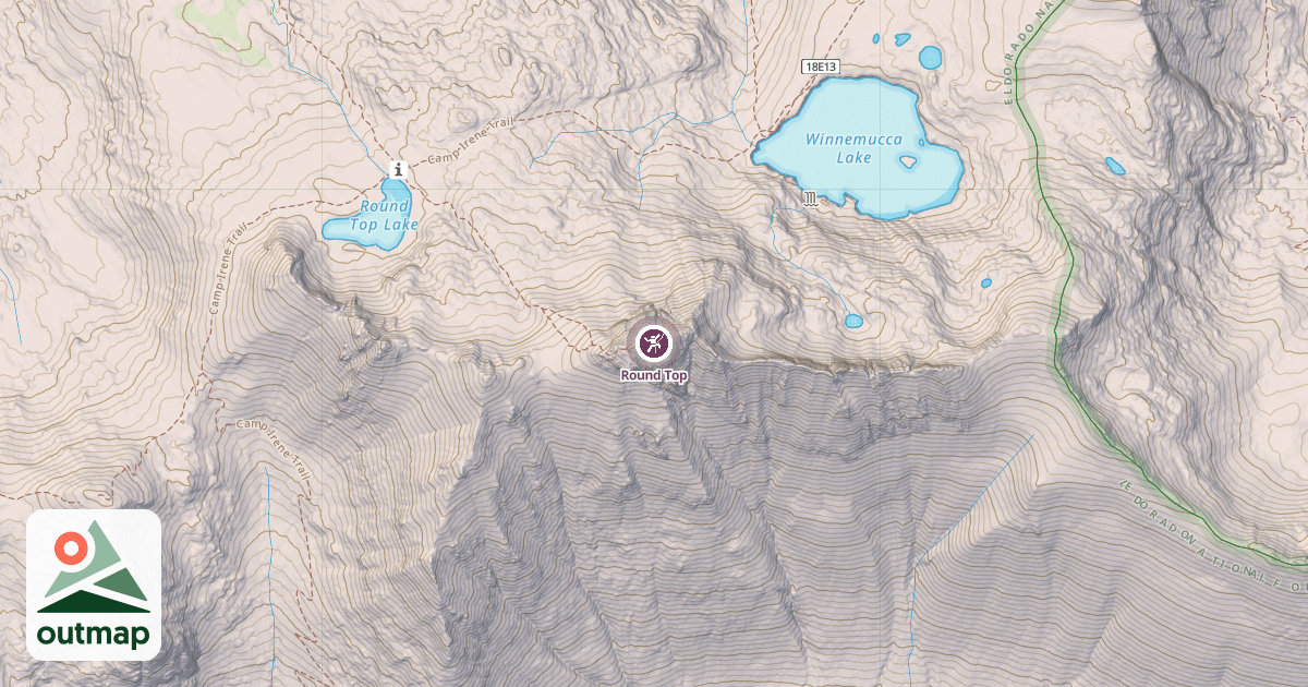 Map of Round Top