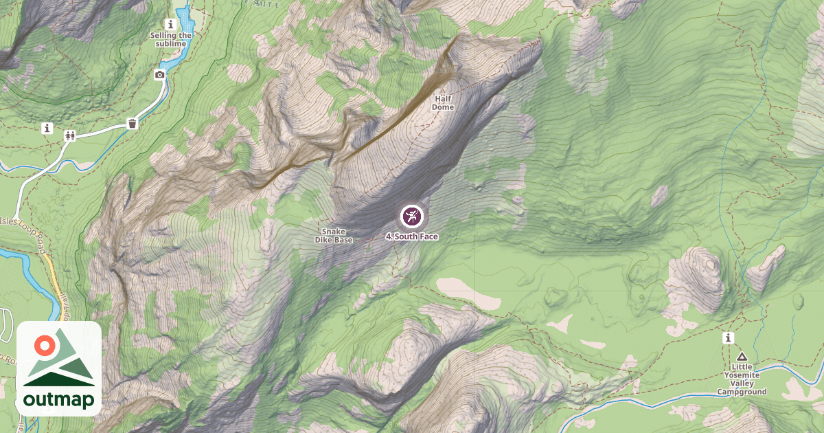 Map of 4. South Face