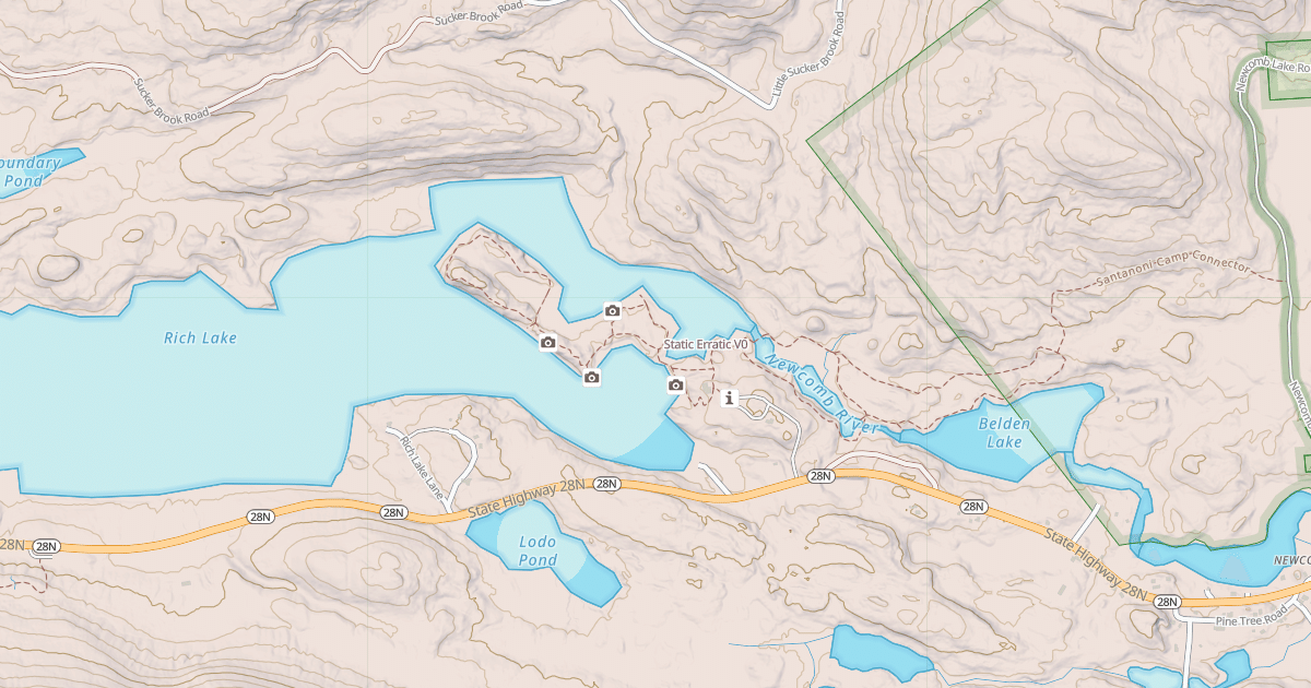 Map preview of Static Erratic