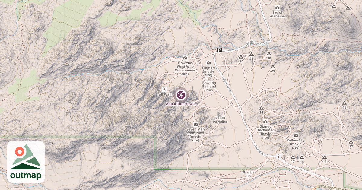 Map of Apparition Tower