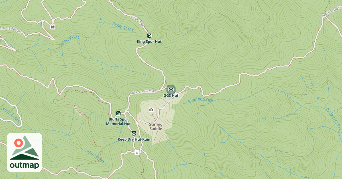 Map of GGS Hut