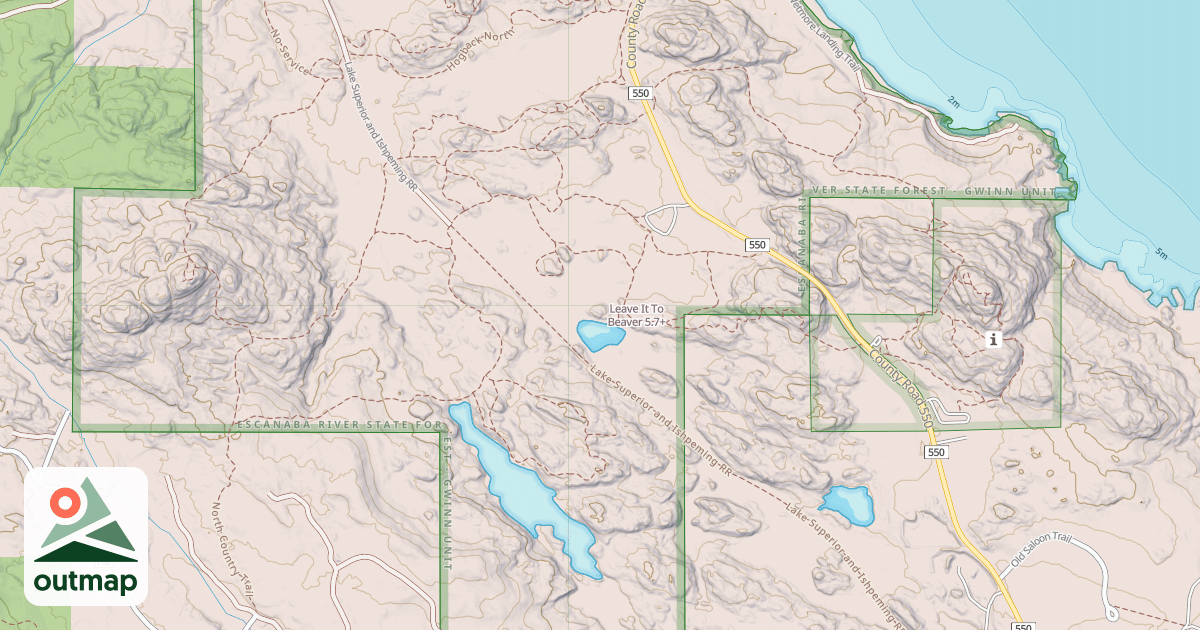 Map of Leave It To Beaver