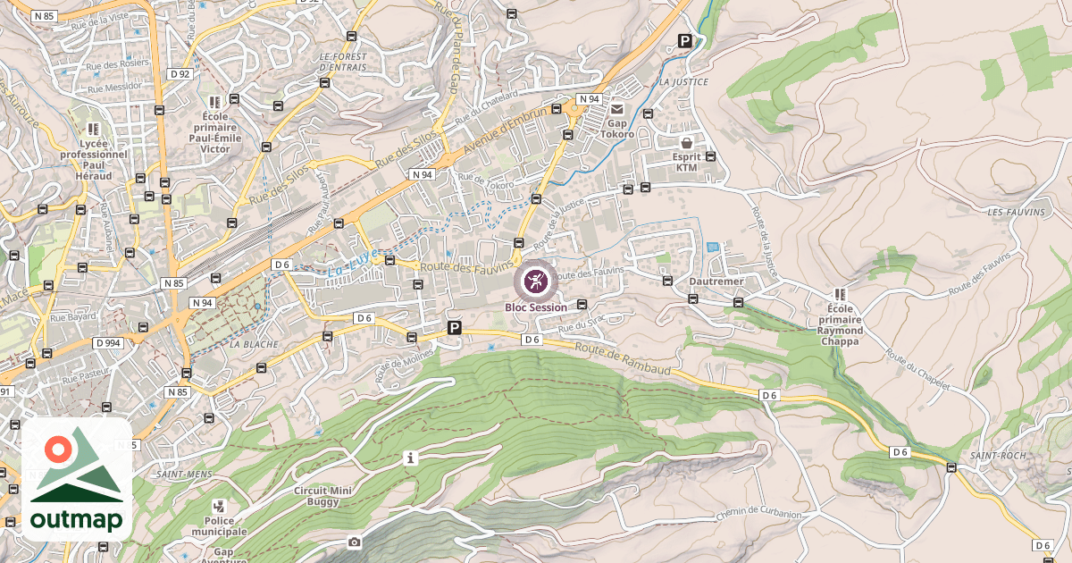 Map of Bloc Session
