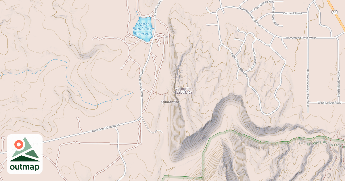 Map of Caging the Zealot