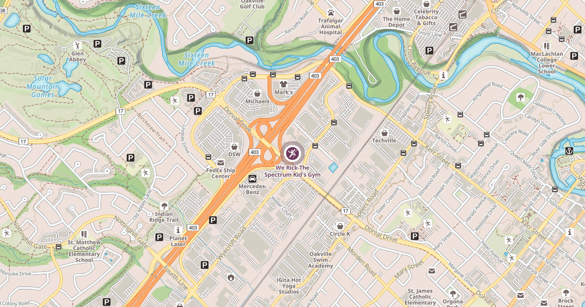 Map preview of We Rick The Spectrum Kid's Gym