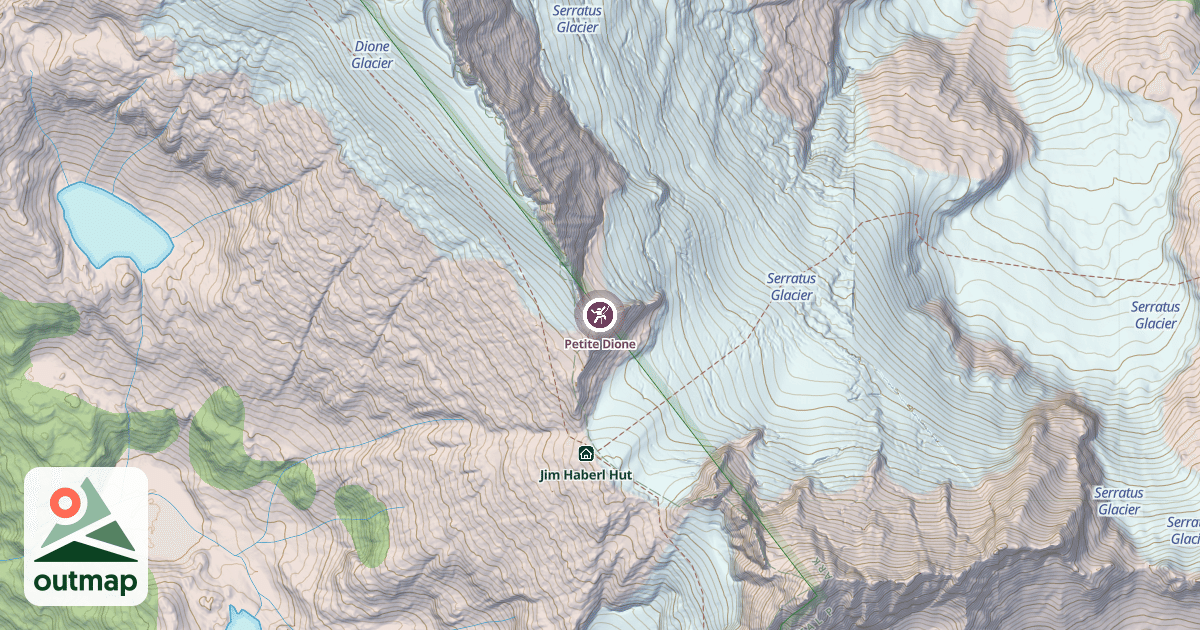 Map of Petite Dione