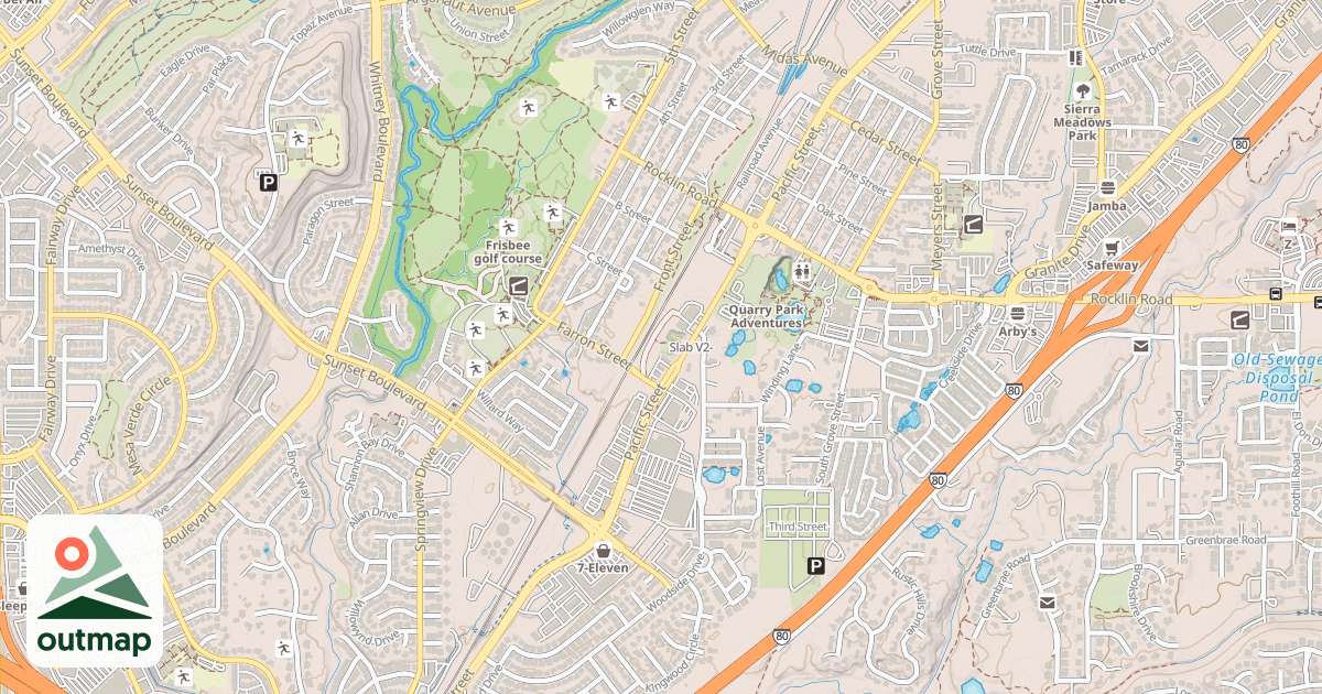 Map of Slab