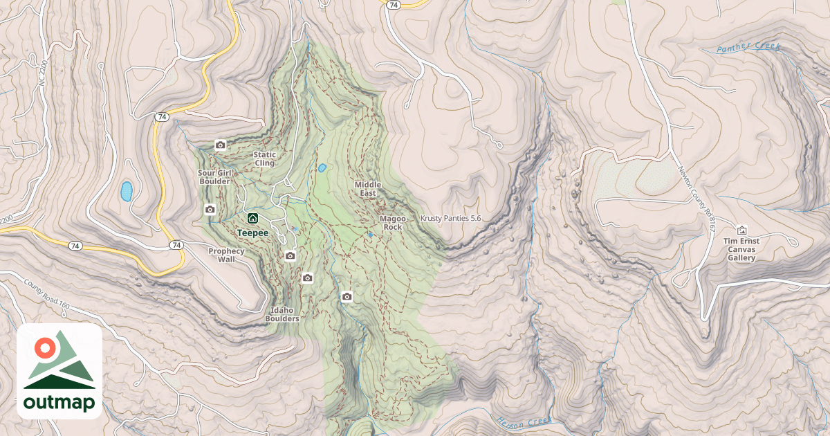 Map of Krusty Panties